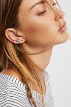 Teeny Tiny Mega Stud Earring Set By Free People